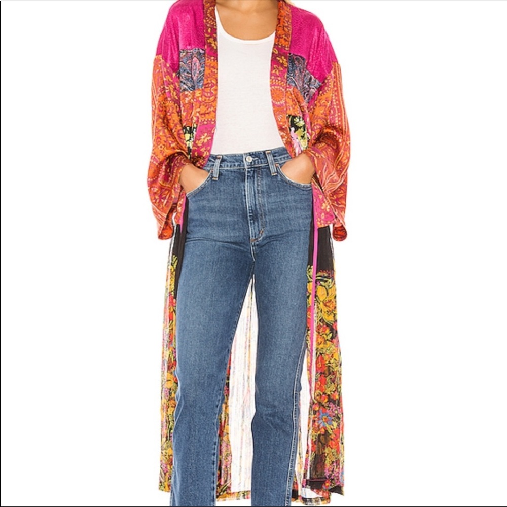 Free People Festival Kimono Rare HTF